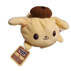 TeeTurtle x Sanrio Hello Kitty & Friends Reversible Pompompurin Squishy Plush